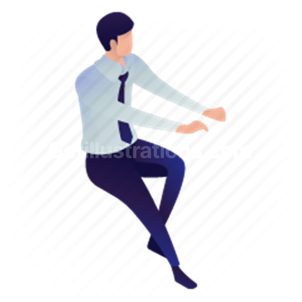 formal, man, seated, sitting, sit, position, gesture